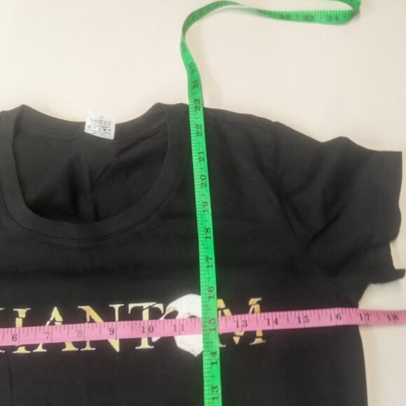 Hiclol Brand Size Small Black "Phantom" cotton tee shirt - Picture 5 of 7